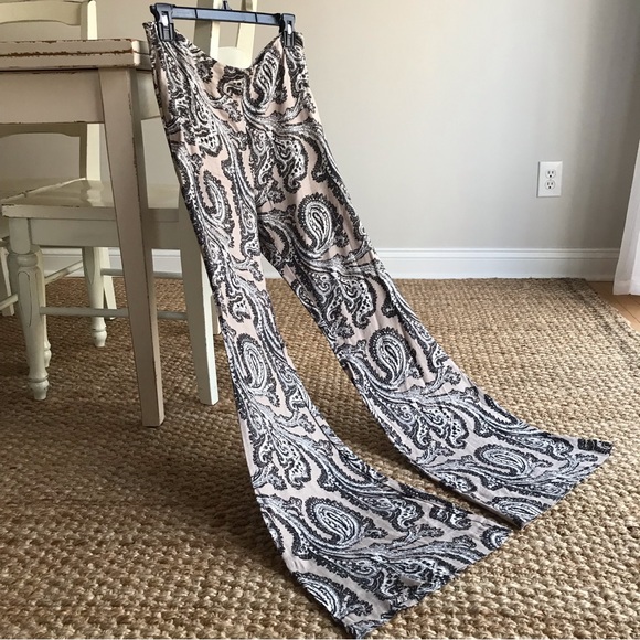 New: Free People + Dolls Kill Paisley Pants. Size Medium - Picture 3 of 16